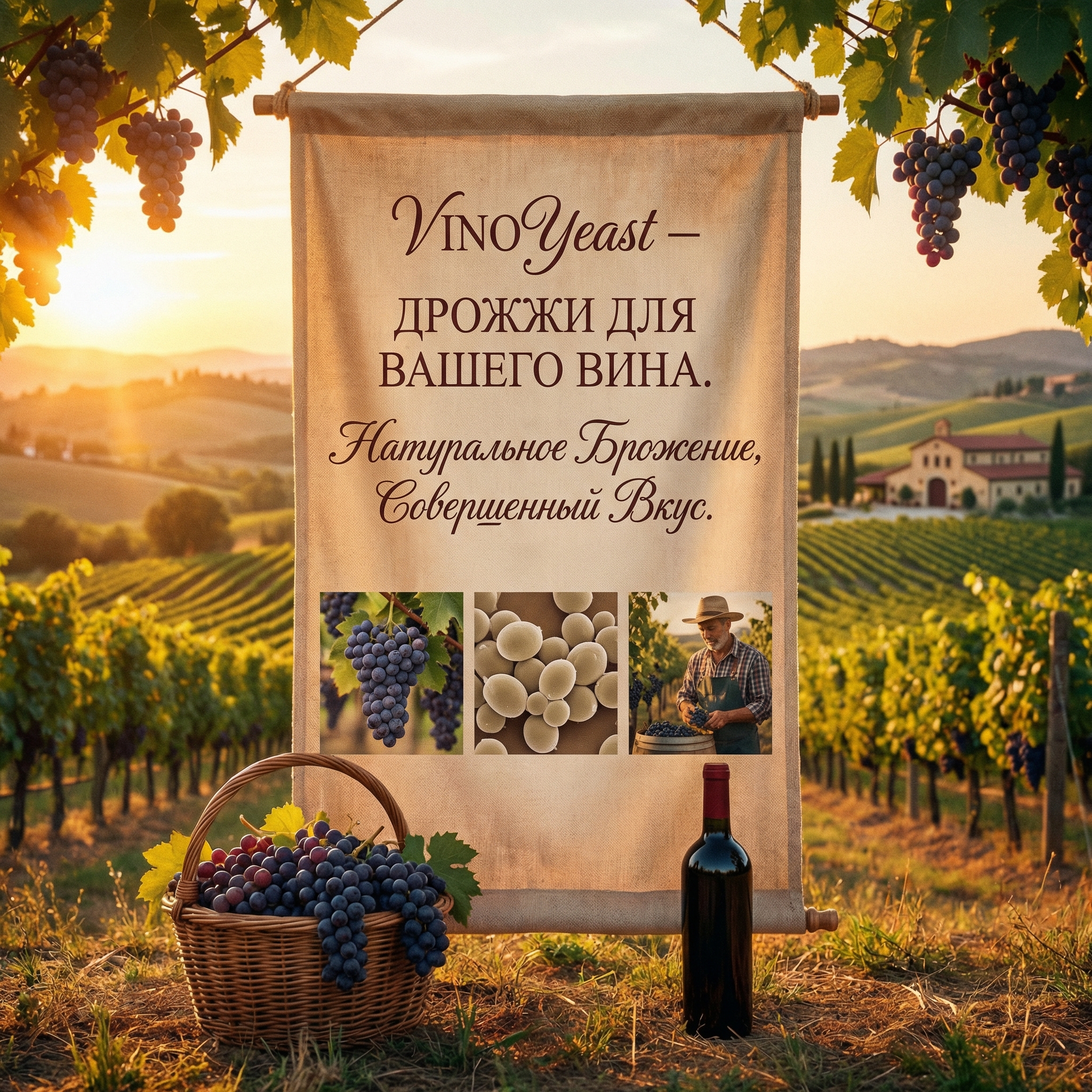 Дрожжи для вина