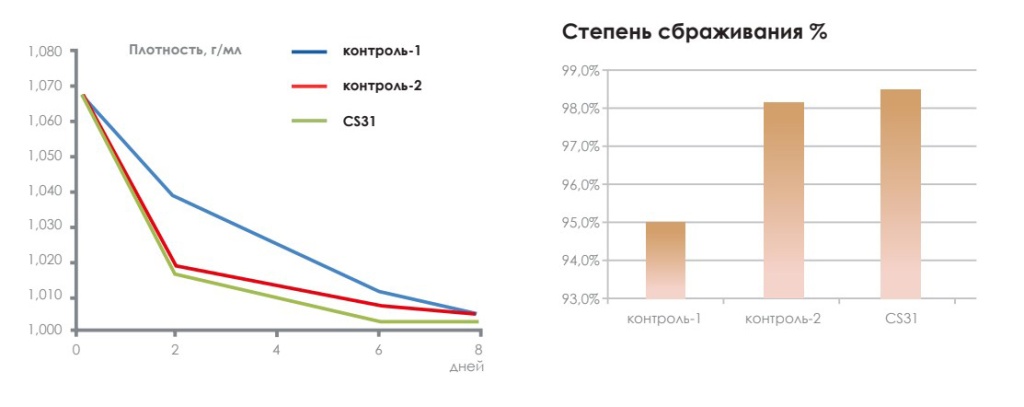 профиль брожения CS31
